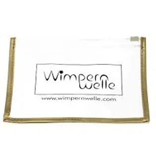 Wimpernwelle Cosmetic Bag with Wimpernwelle Logo